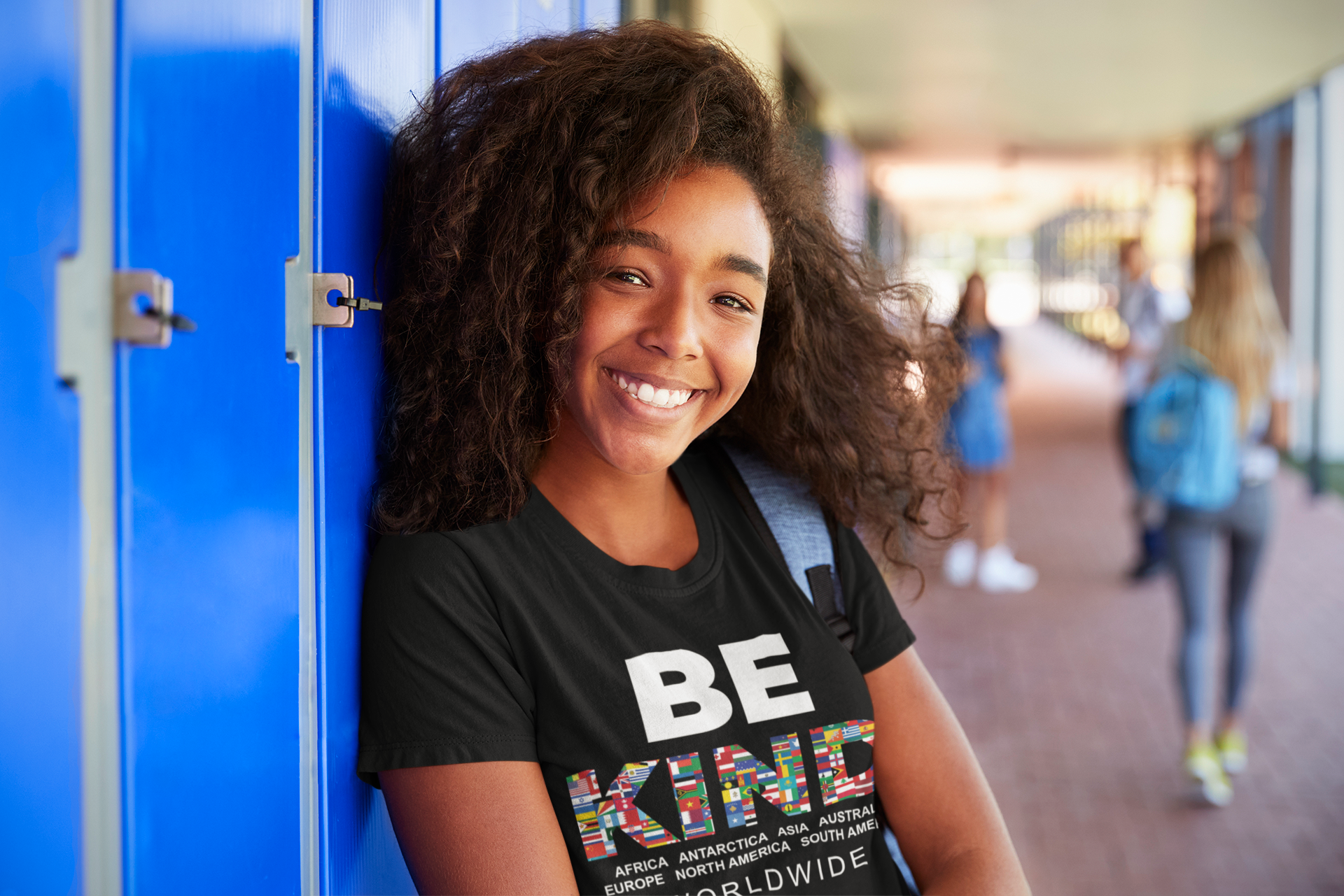 BE KIND WORLDWIDE KIDS TEE
